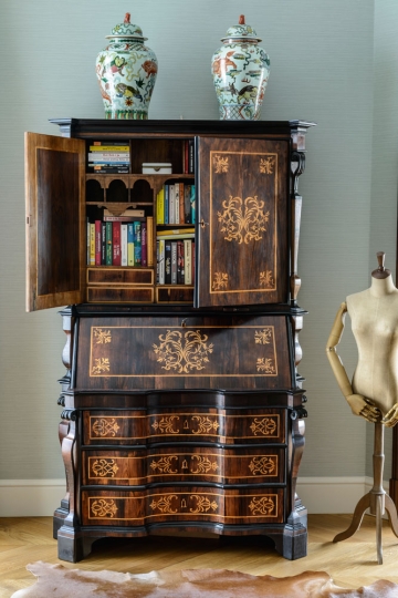 Apartament Mokotowska konserwacja mebli, politurowanie, meble antyczne,