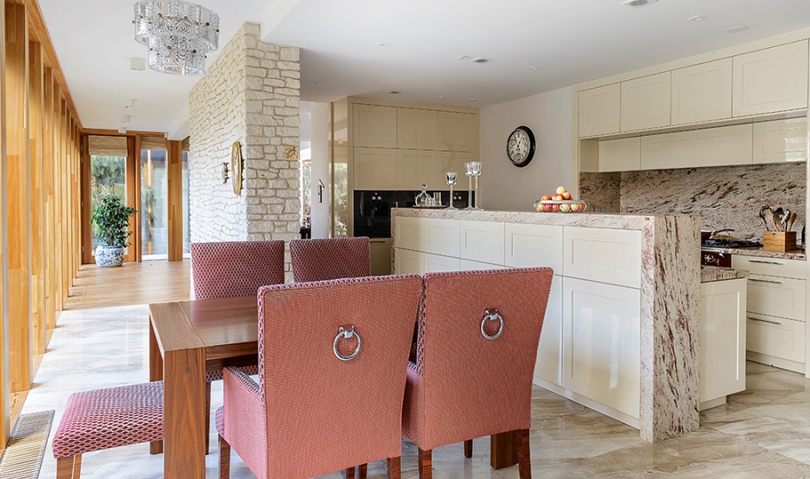 kuchnia, dom w Nałęczowie projektowanie aranżacja wnętrz stylowych, wnętrza ekskluzywne, kuchnie, interior design