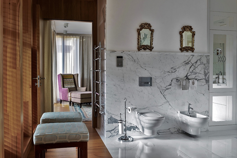 łazienka, dom w Nałęczowie projektowanie aranżacja wnętrz stylowych, wnętrza ekskluzywne, interior design