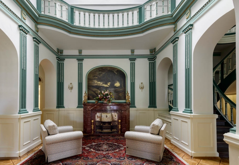 Hol główny projektowanie wnętrz, aranżacja wnętrz stylowych, wnętrza ekskluzywne, interior design